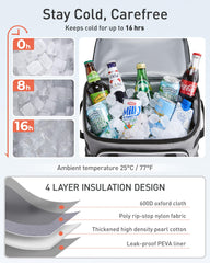 TOURIT top 6L compartment holds up to 8 cans for quick access