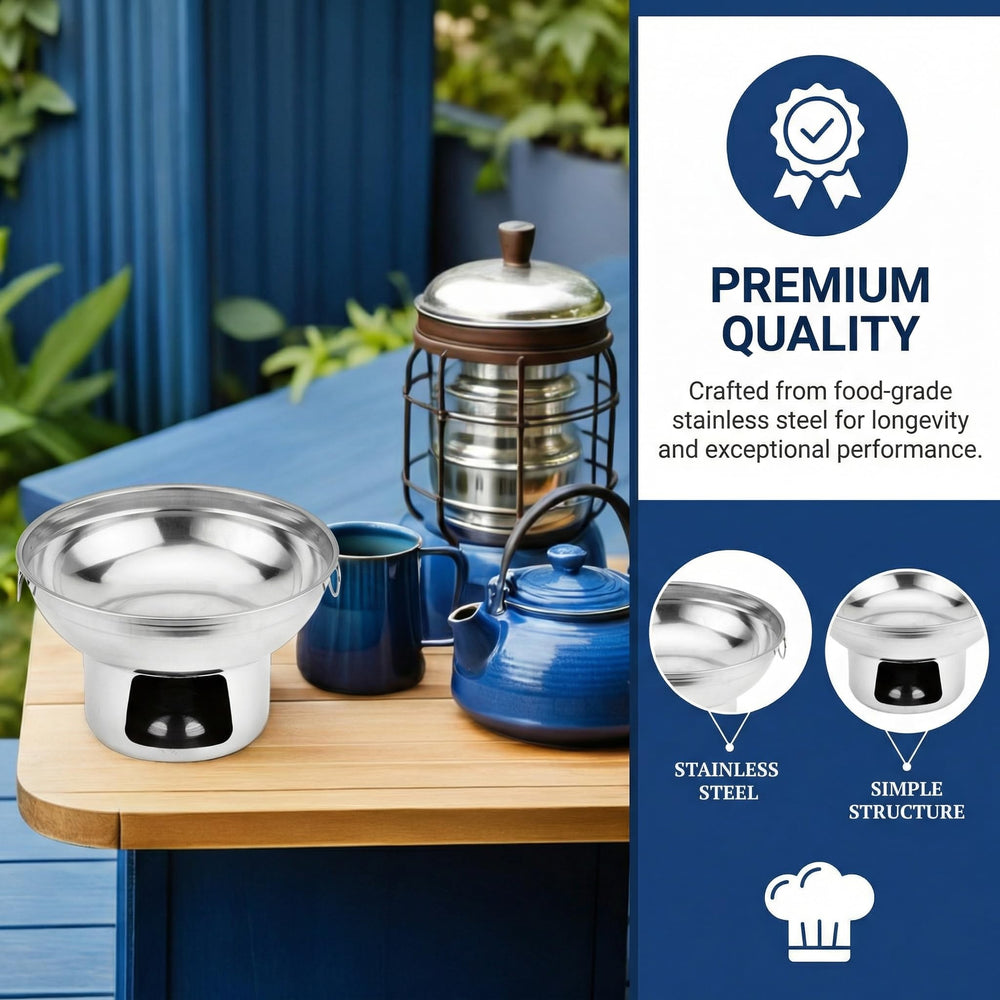 TOYANDONA round pot with even heat distribution for faster cooking