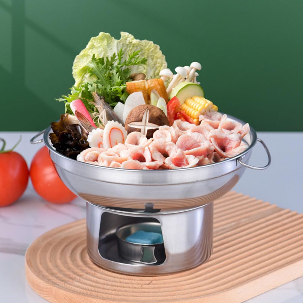 TOYANDONA self-heating hot pot versatile for vegetables, meats, and broths