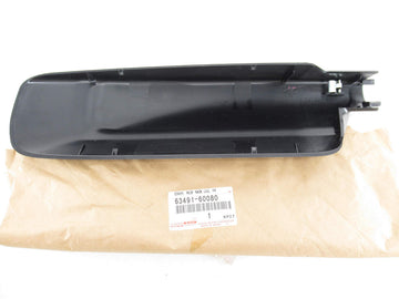 Toyota 63491-60080 roof rack leg cover close-up showing finish and precise construction.