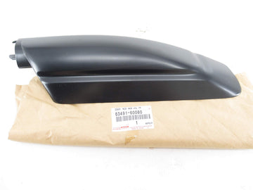 Toyota 63491-60080 roof rack leg cover front view showing OEM fit and protection.