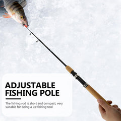 Toyvian carbon rod compact 39-inch packable design for backpacking and travel.