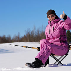 Toyvian carbon fishing rod featuring lightweight material for easy carry on outdoor trips.