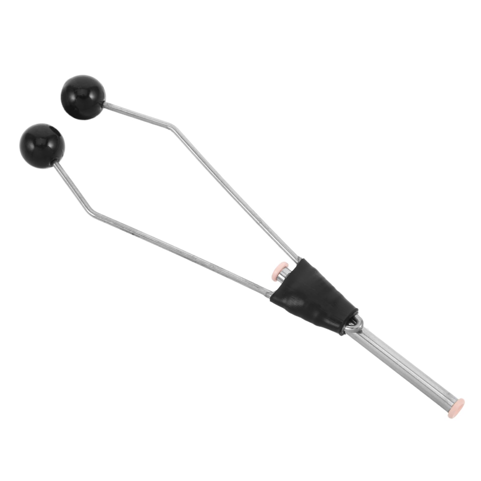 Toyvian fly tying bobbin holder with ceramic tip enables precise thread feeding.