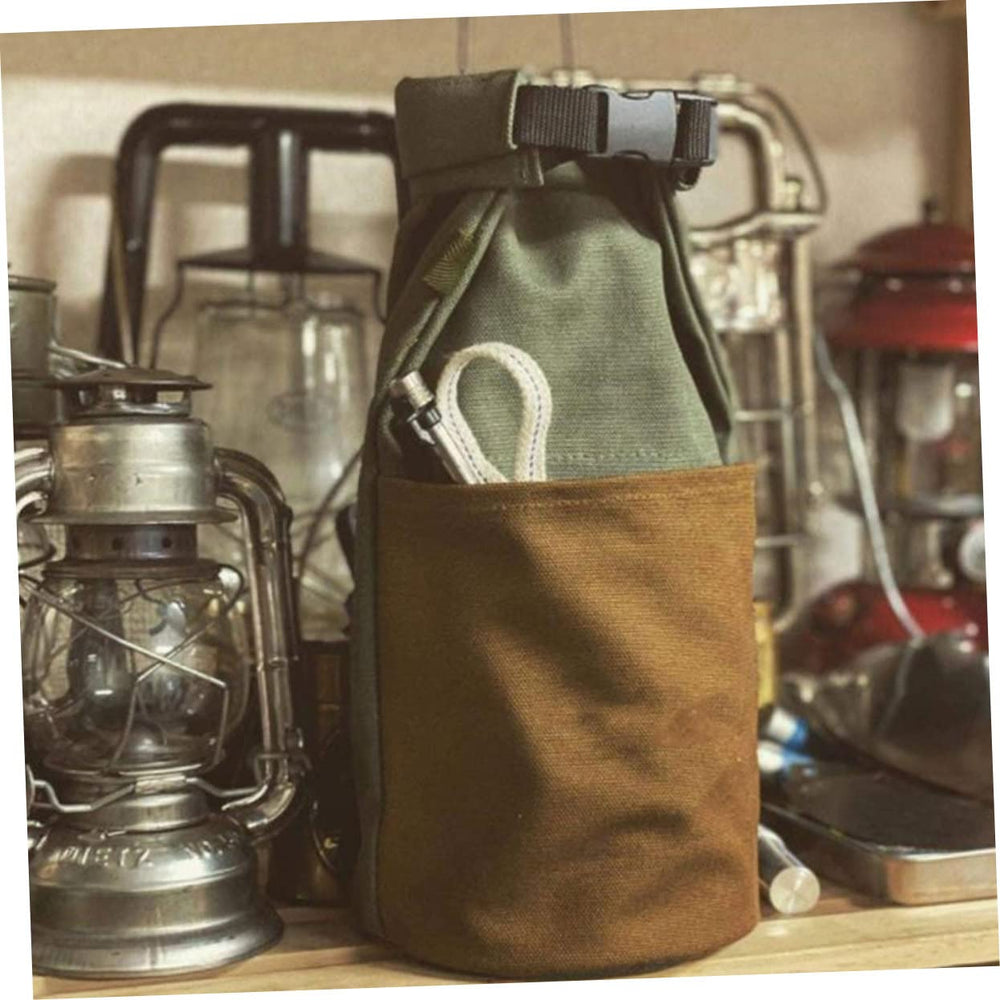 Toyvian lightweight slim-profile lamp bag for easy packing