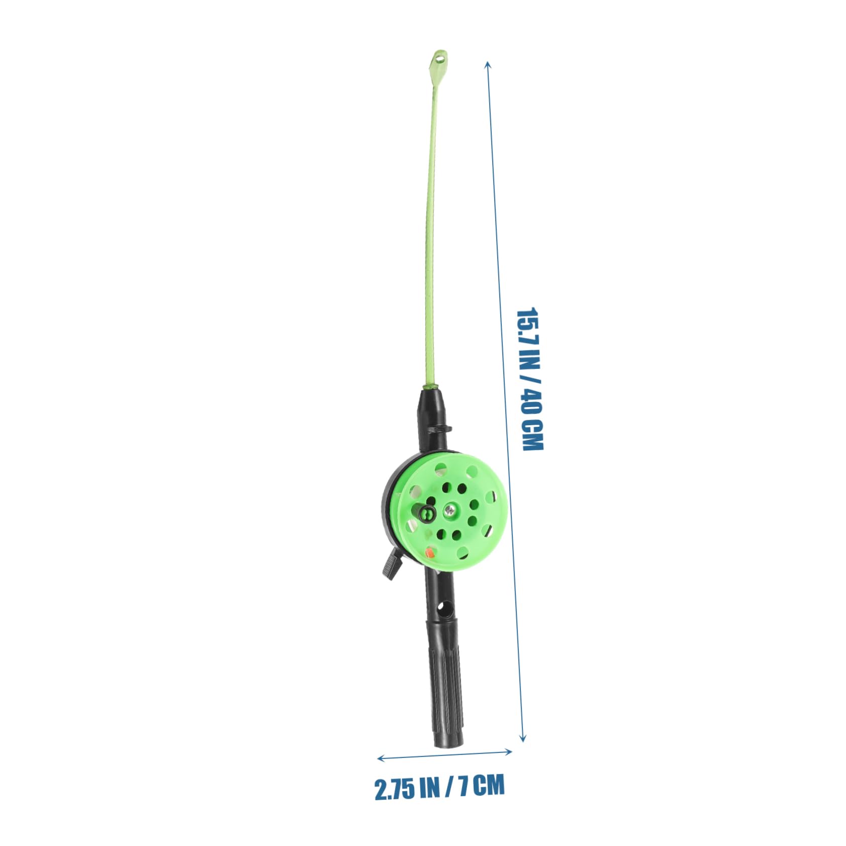 Toyvian slim rod design offering precise control on ice.