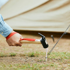Toyvian tent stake soft-ground anchoring improves tent stability on grass