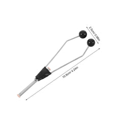 Toyvian wire spool holder keeps threads neat during outdoor tying sessions.