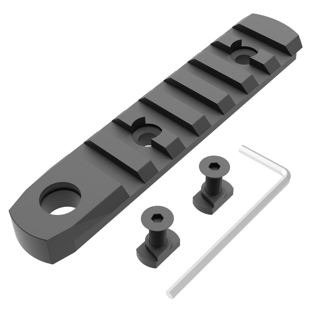 TPO 7-slot Picatinny rail for flexible accessory configuration.