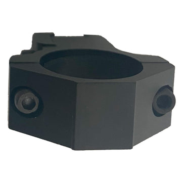 TPO AG25-M105 stop-pin detail for rock-solid zero retention under recoil.