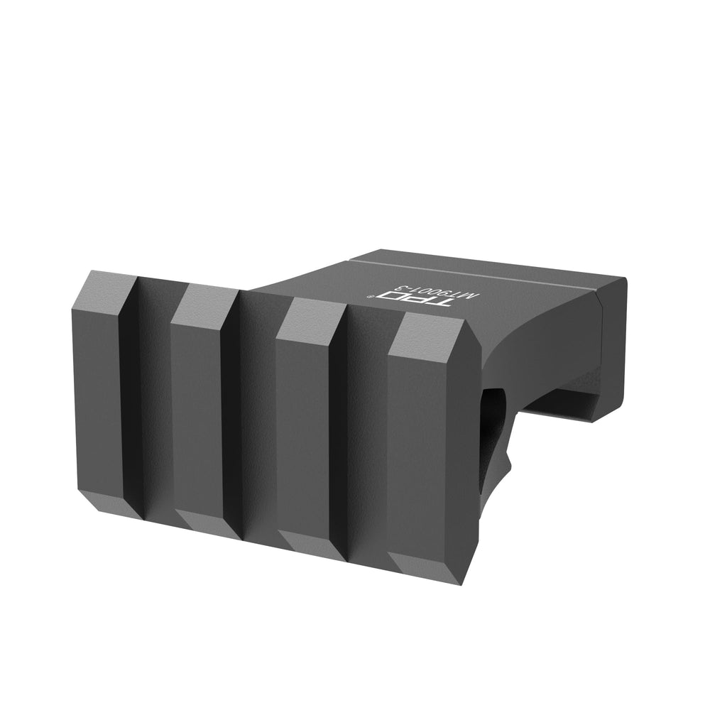 TPO compact low-profile offset mount reduces bulk on hunting setups