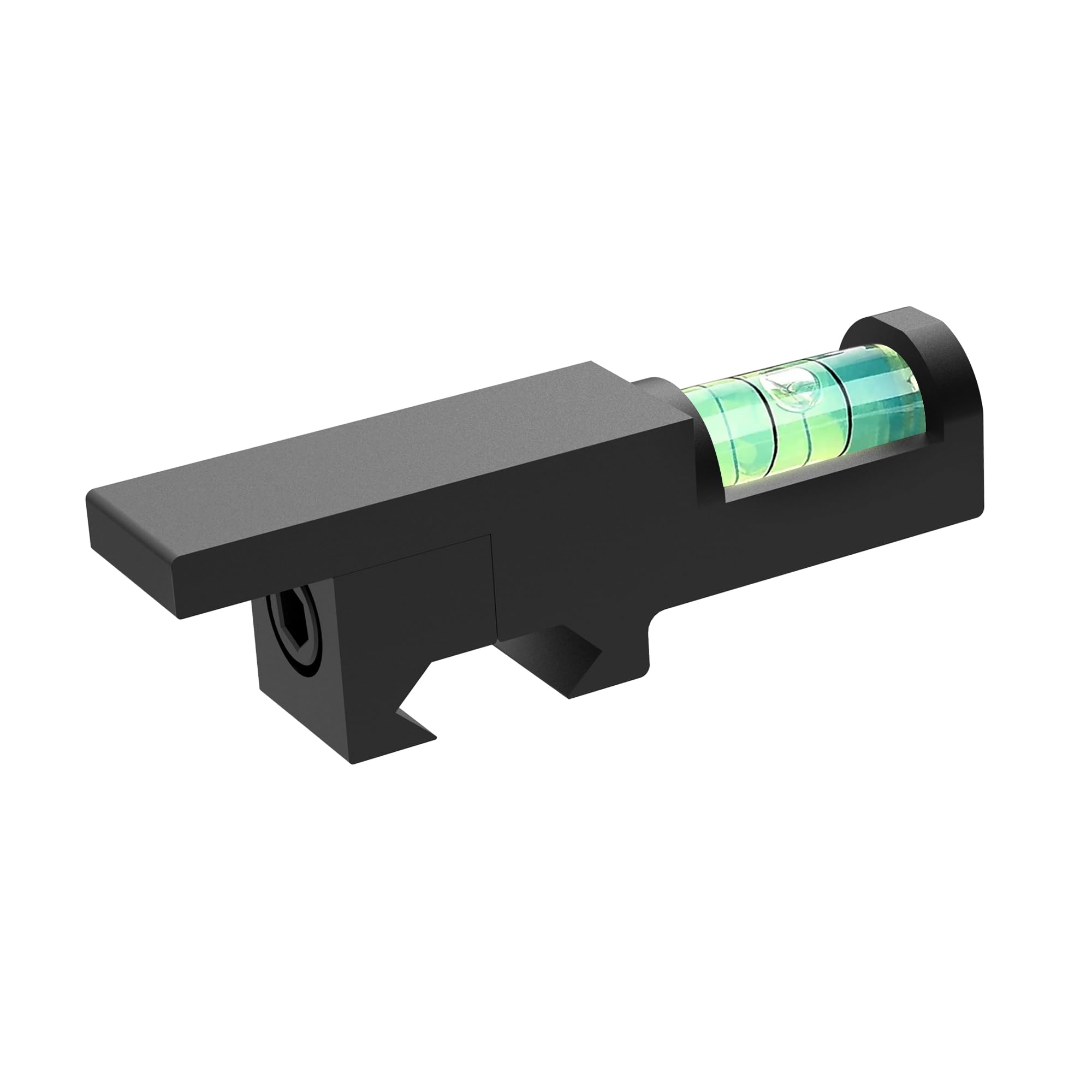 TPO bubble level kit with mount and bullseye level components.