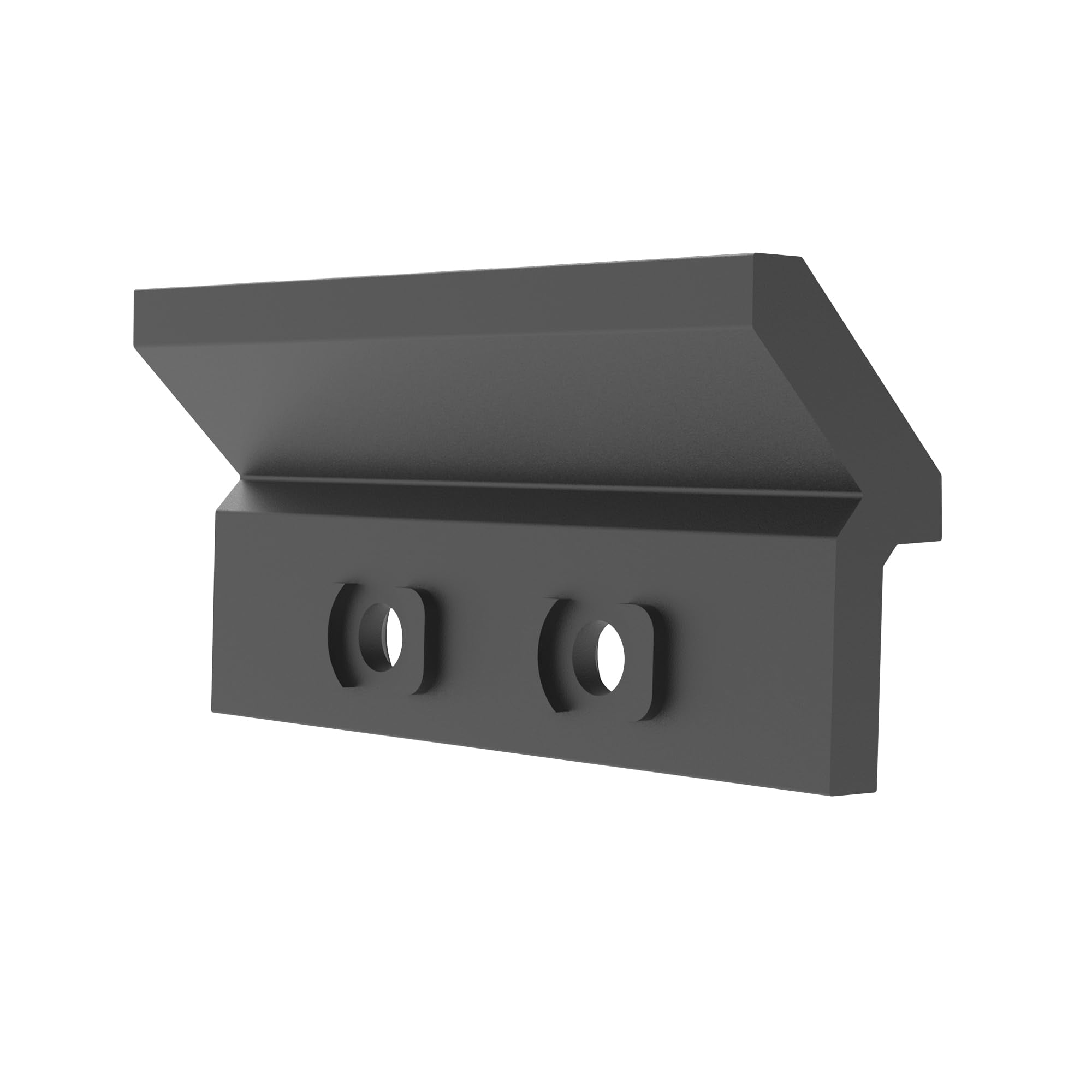 TPO compact offset mount supports micro red dot and light