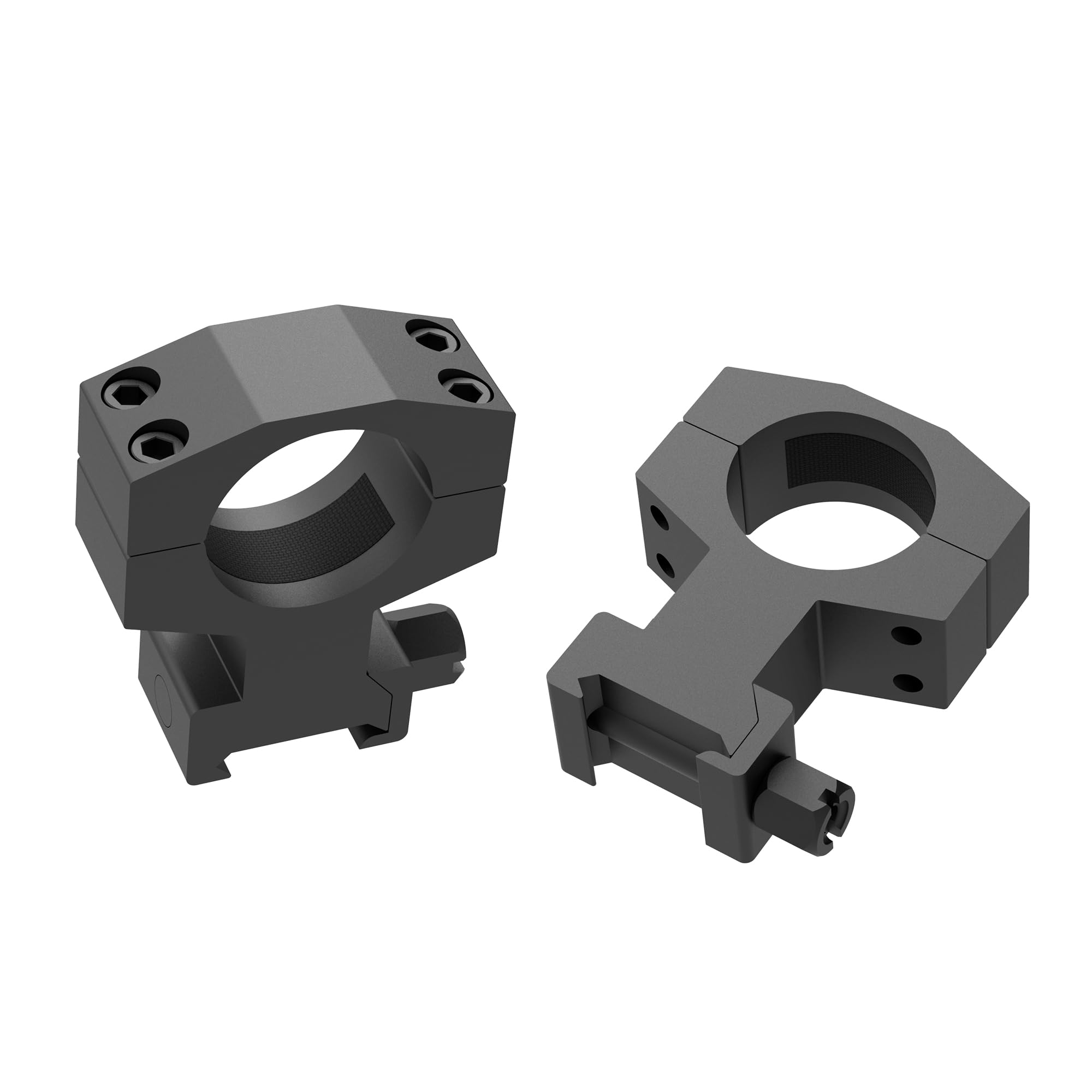 TPO double-screw ring mount provides reliable optic retention under rugged use.