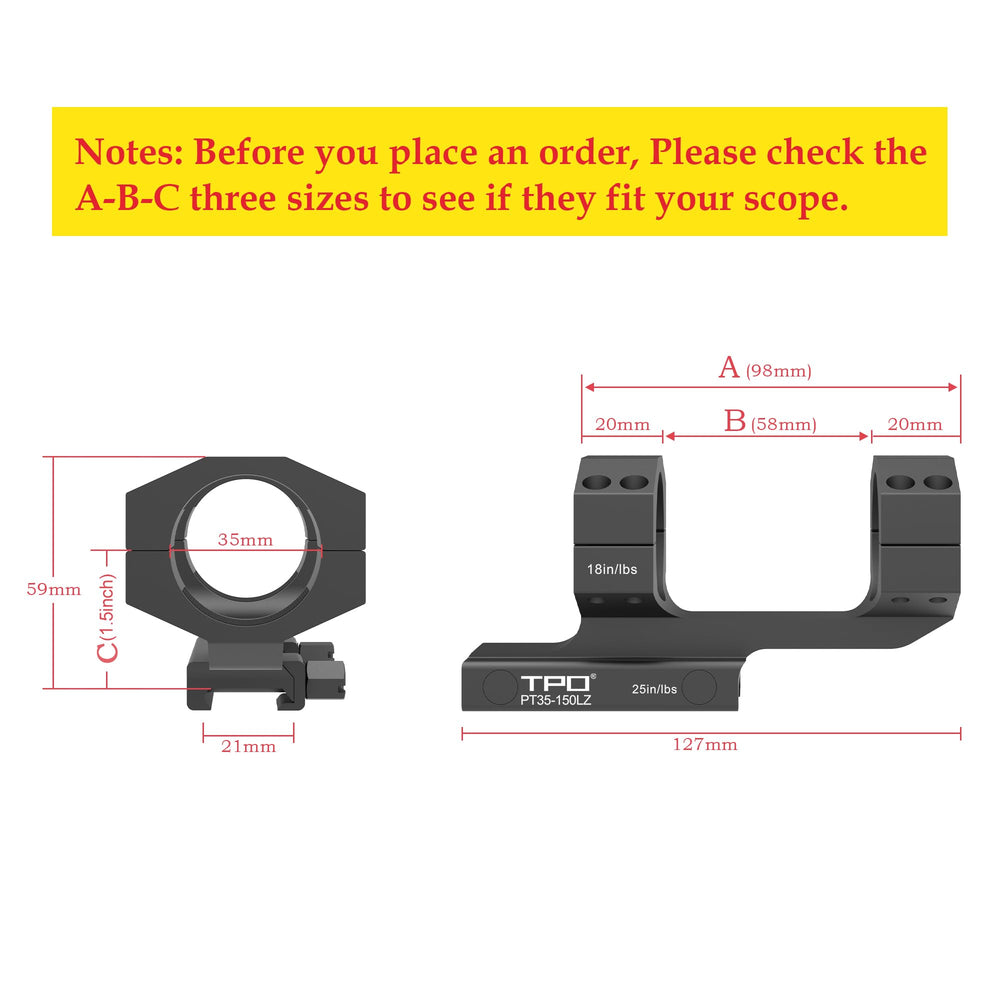 TPO GIII built-in tape rings cushion and prevent slipping.