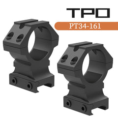 Heavy-duty 60mm tall mount raises the optic for improved sight alignment on flat-top rifles.