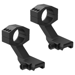 TPO GIII 34mm scope rings mounted on Picatinny rail for stability