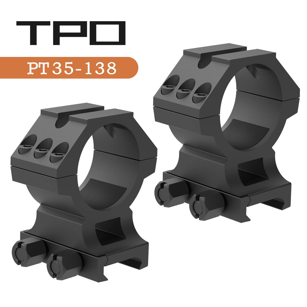 TPO GIII anodized black finish resists corrosion for reliable field performance.
