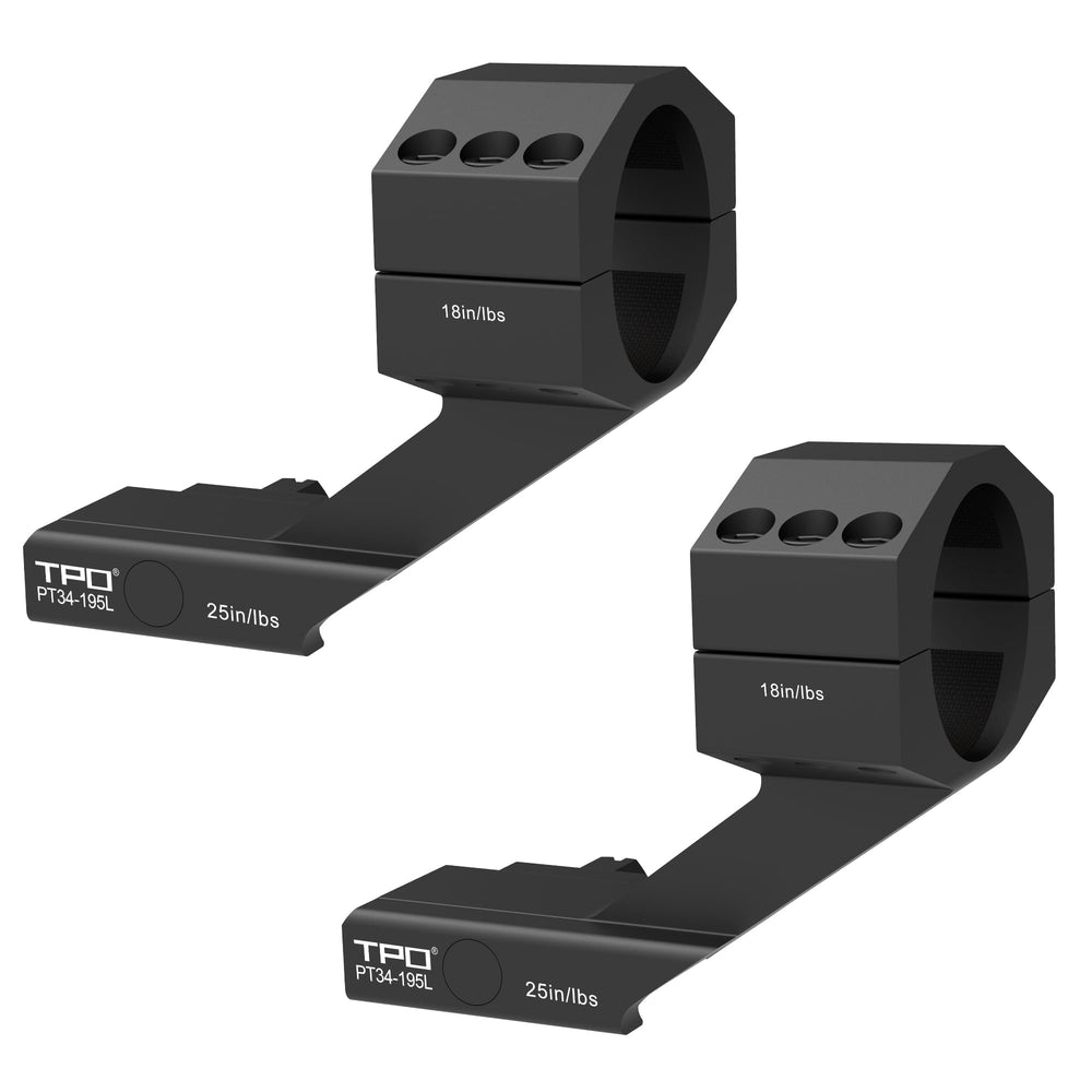 Built-in cushioning tape prevents slippage inside scope rings