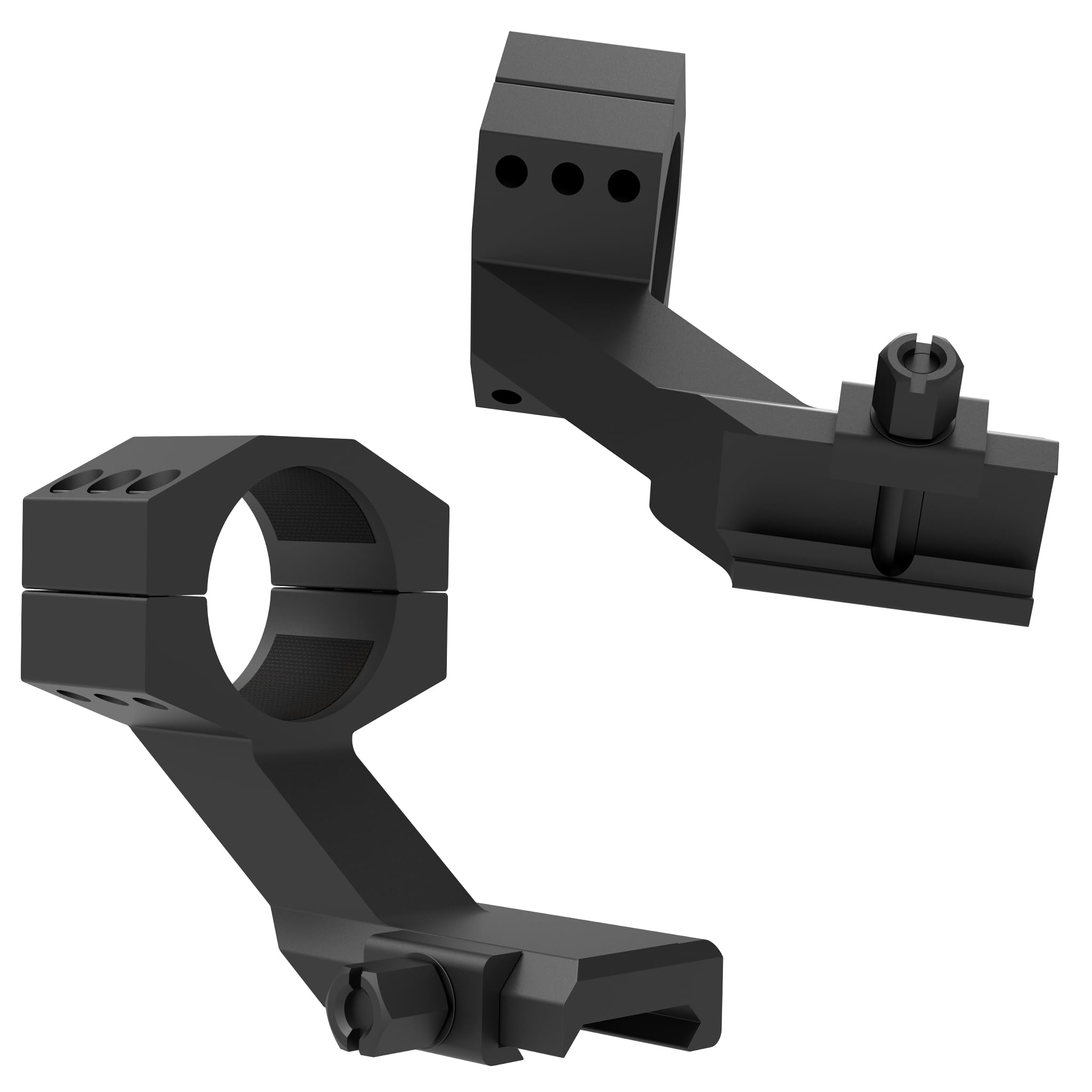 Secure multi-screw per ring design delivers reliable scope retention