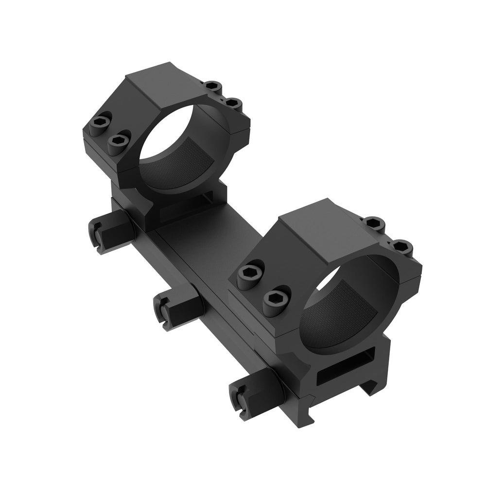 TPO high-mount profile elevates the optic for better sight alignment