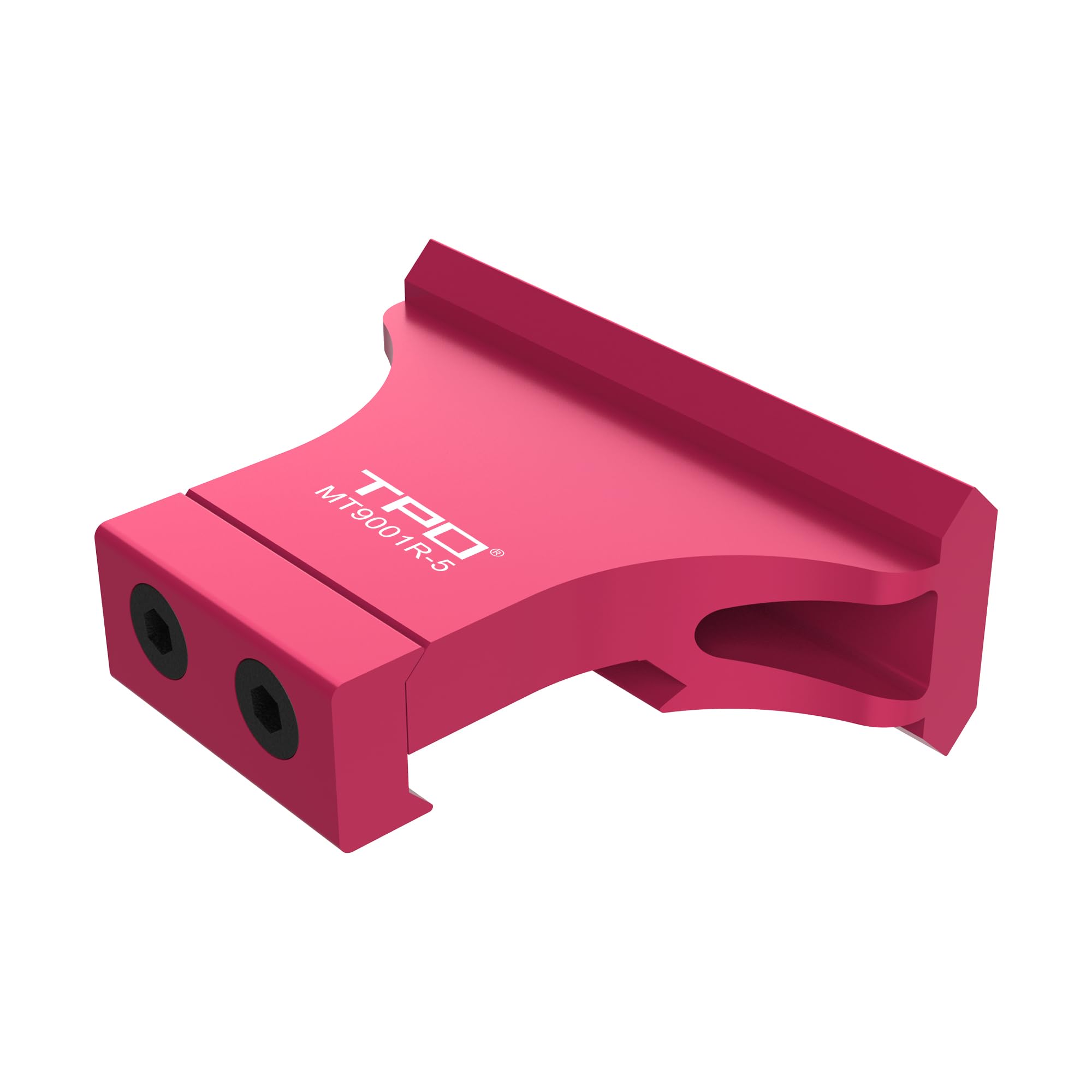TPO hunting-config offset mount with unobtrusive footprint.
