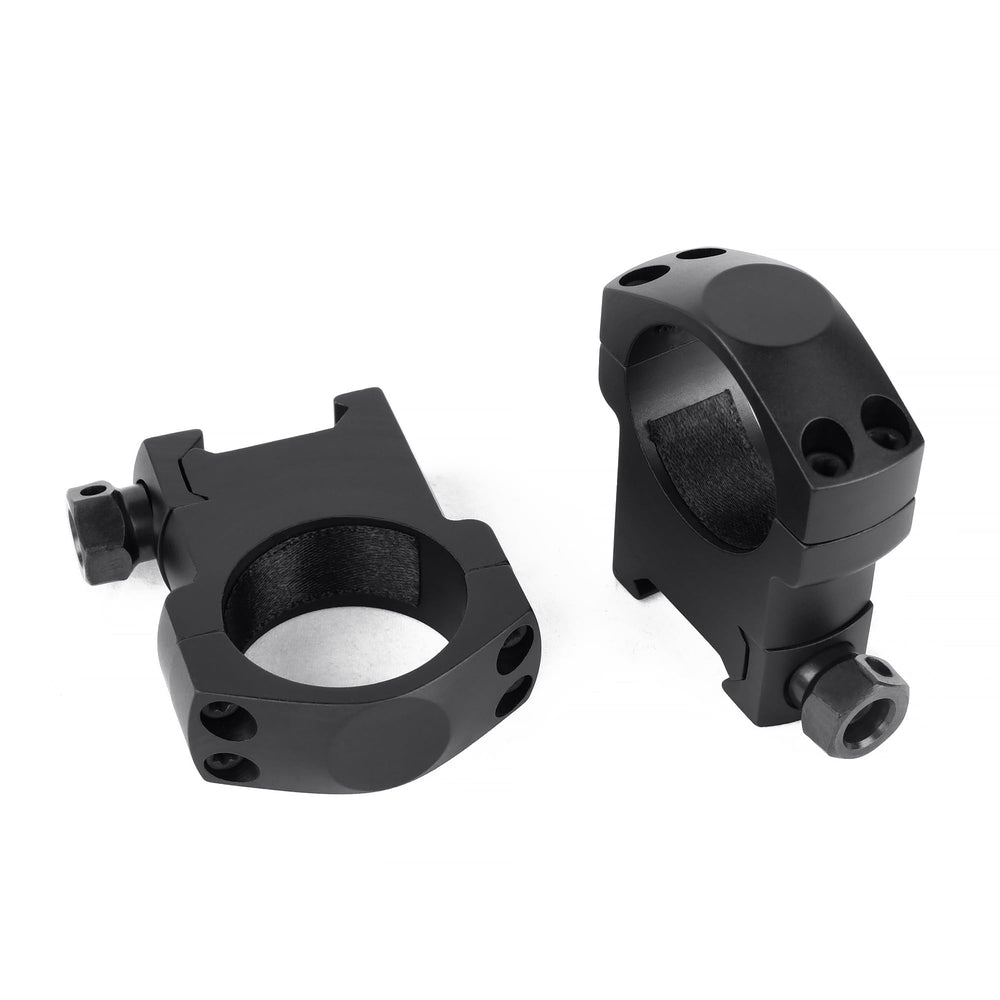 TPO LD30H tape cushion inside prevents scope slipping in rings.