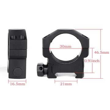 TPO LD30L rings showing built-in cushion tape for stability