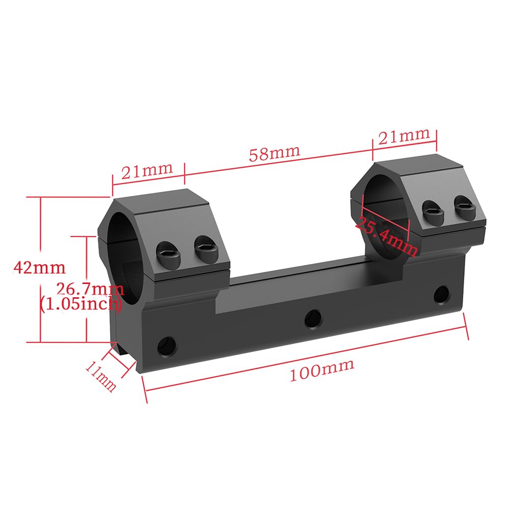 TPO matte black anodized finish resists corrosion and reduces glare.