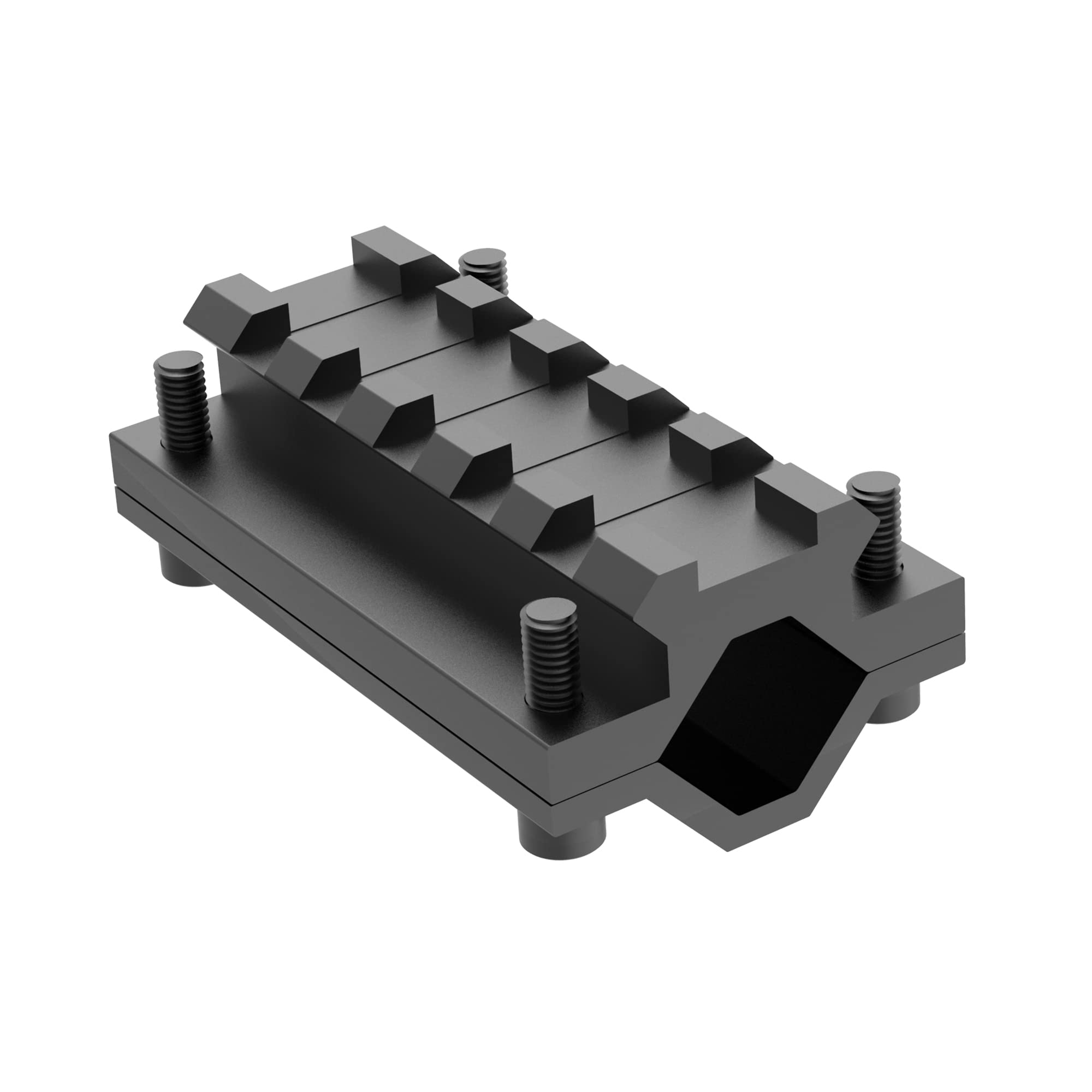 TPO matte black anodized finish resists corrosion in rugged conditions