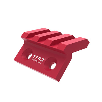 TPO 3-slot offset rail mount pack shot ready for installation.