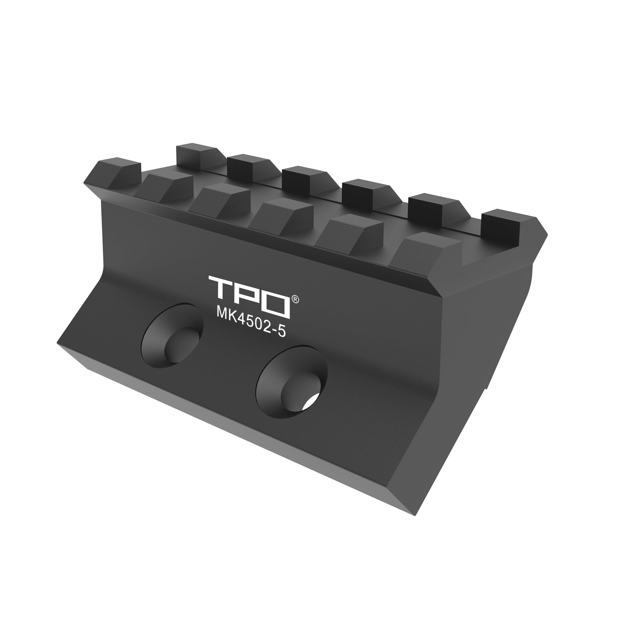 TPO compact offset rail mount ready for flashlight or micro sight setups.