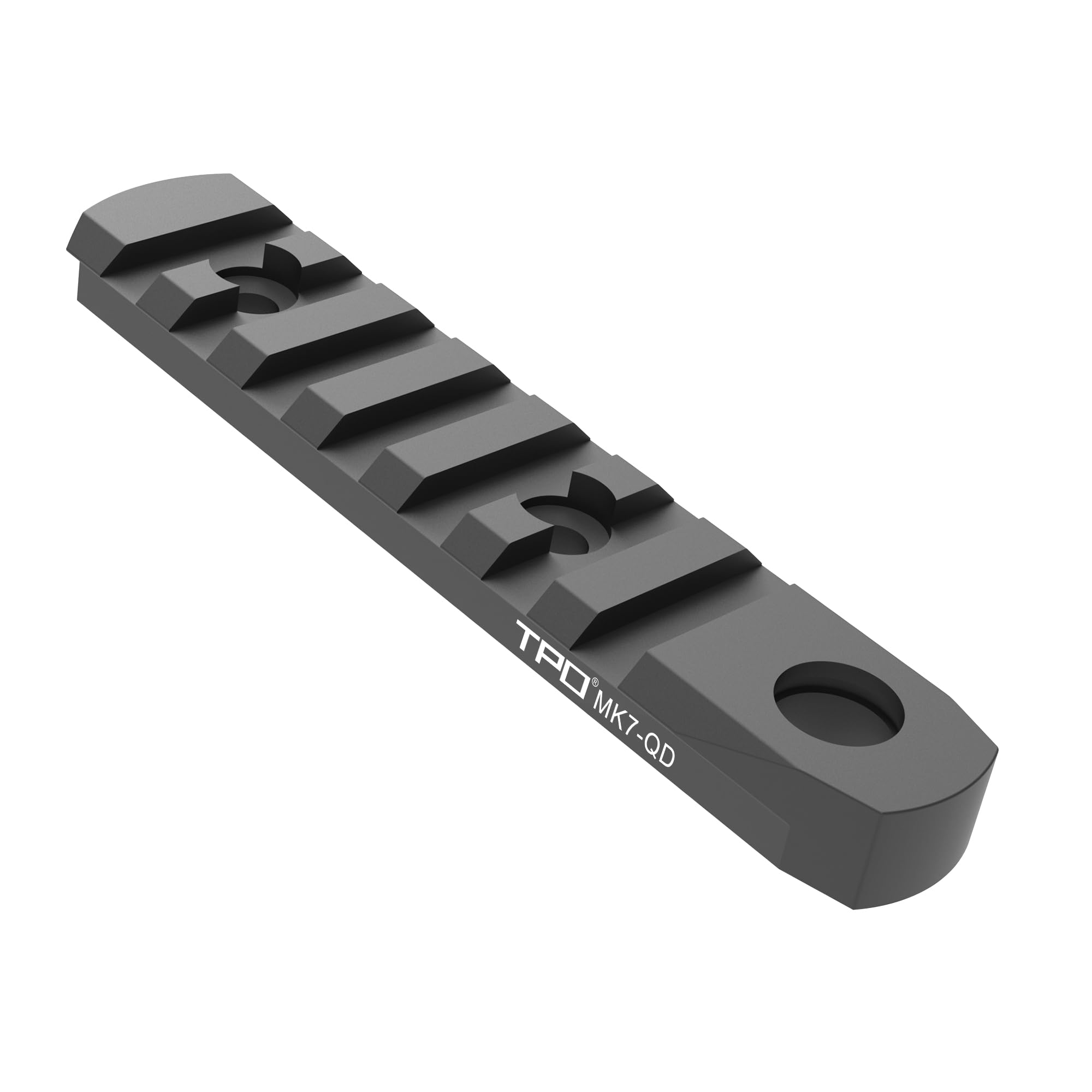 TPO CNC-machined aluminum body emphasizes precision and light weight