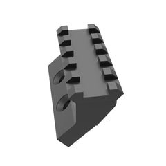 TPO 6061 aluminum rail mount delivers strong yet lightweight performance.