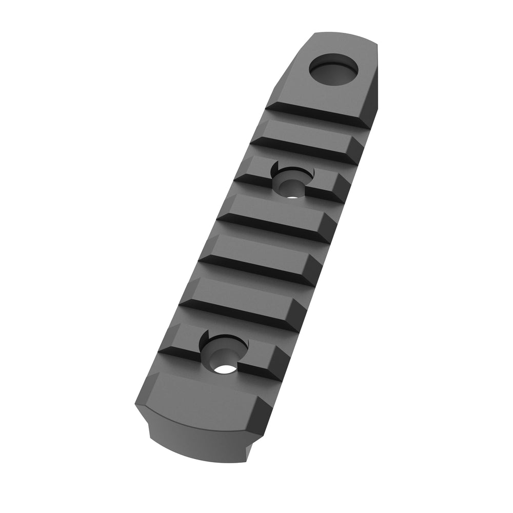 TPO rail with screws and T-nuts ready for secure installation