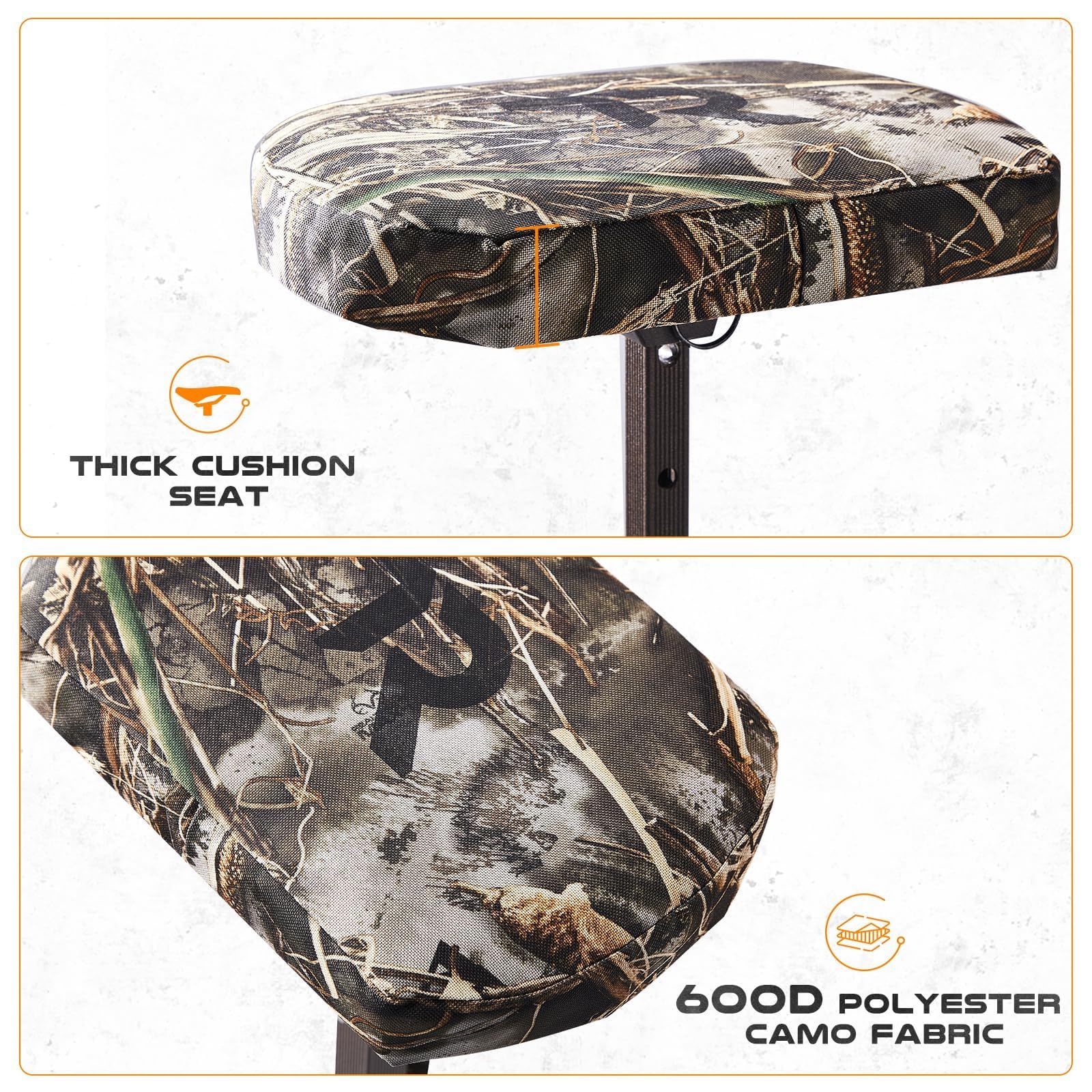 TR Mud Seat folded compact storage fits in your gear bag
