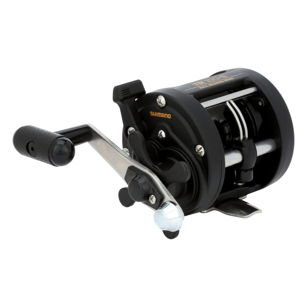 TR star-drag levelwind reel - front view