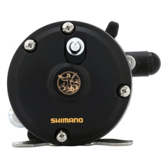 TR star-drag levelwind reel - pinion gear close-up