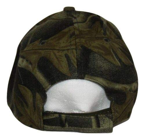 Trade Winds camo cap embroidered design adds stylish detail