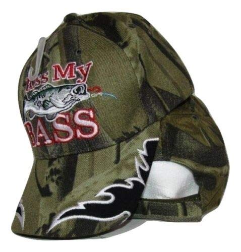 Trade Winds camo cap with hook-loop closure for secure fishing fit