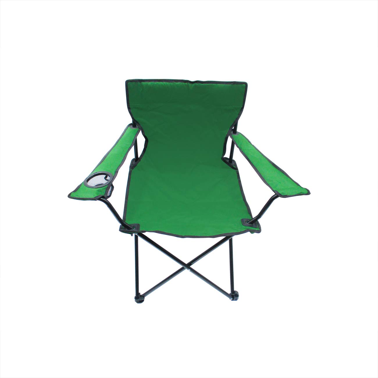 Trademark Innovations chair cupholder close-up for easy beverage access.