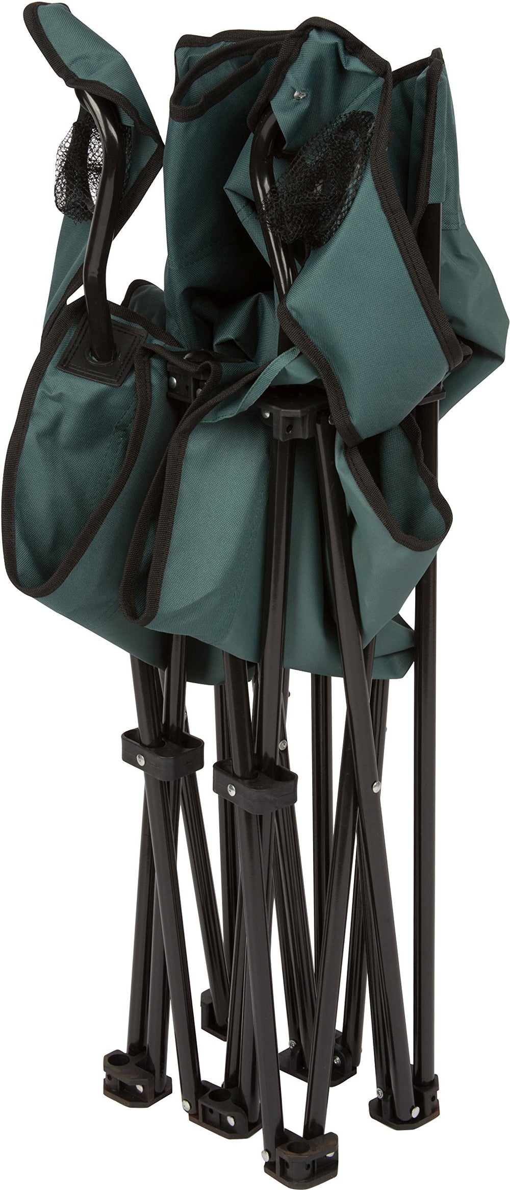 Trademark Innovations folds flat for easy storage between camping trips.