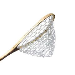 Trademark Innovations rubber net bag minimizes snagging and reduces trout spook underwater.
