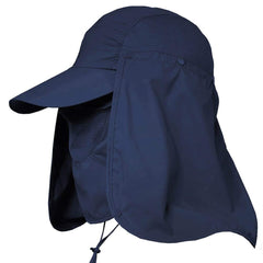 TraderPlus fishing hat front view in dark blue