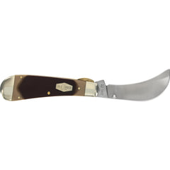 Traditional folding pocket knife with 3 inch pruner blade
