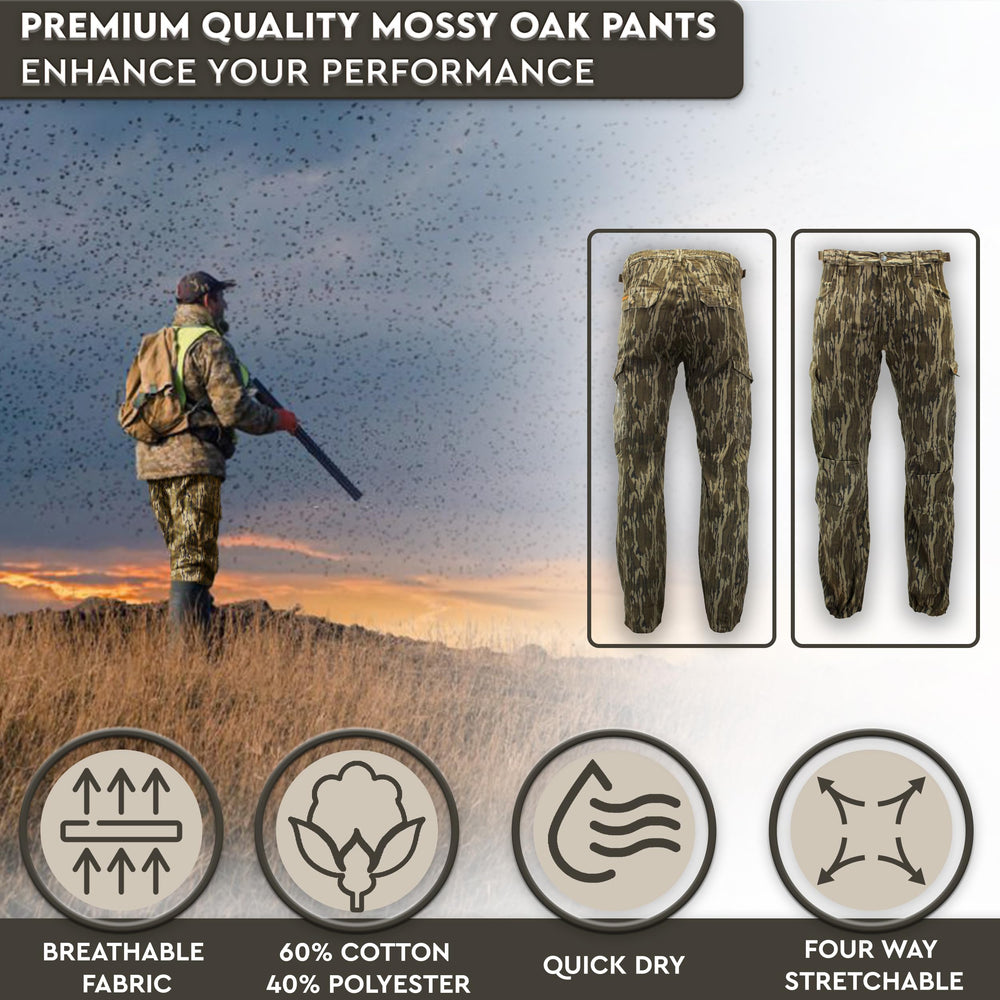 TrailCrest Bottomland pants pocket-open image illustrating two hand pockets and four cargo pockets for essentials