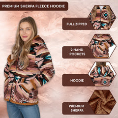 TrailCrest Hooded Jacket with kangaroo pockets offers hands-free warmth during outdoor activities
