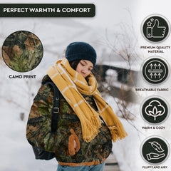 TrailCrest kangaroo pockets sherpa jacket keeps hands warm during active outdoor days.