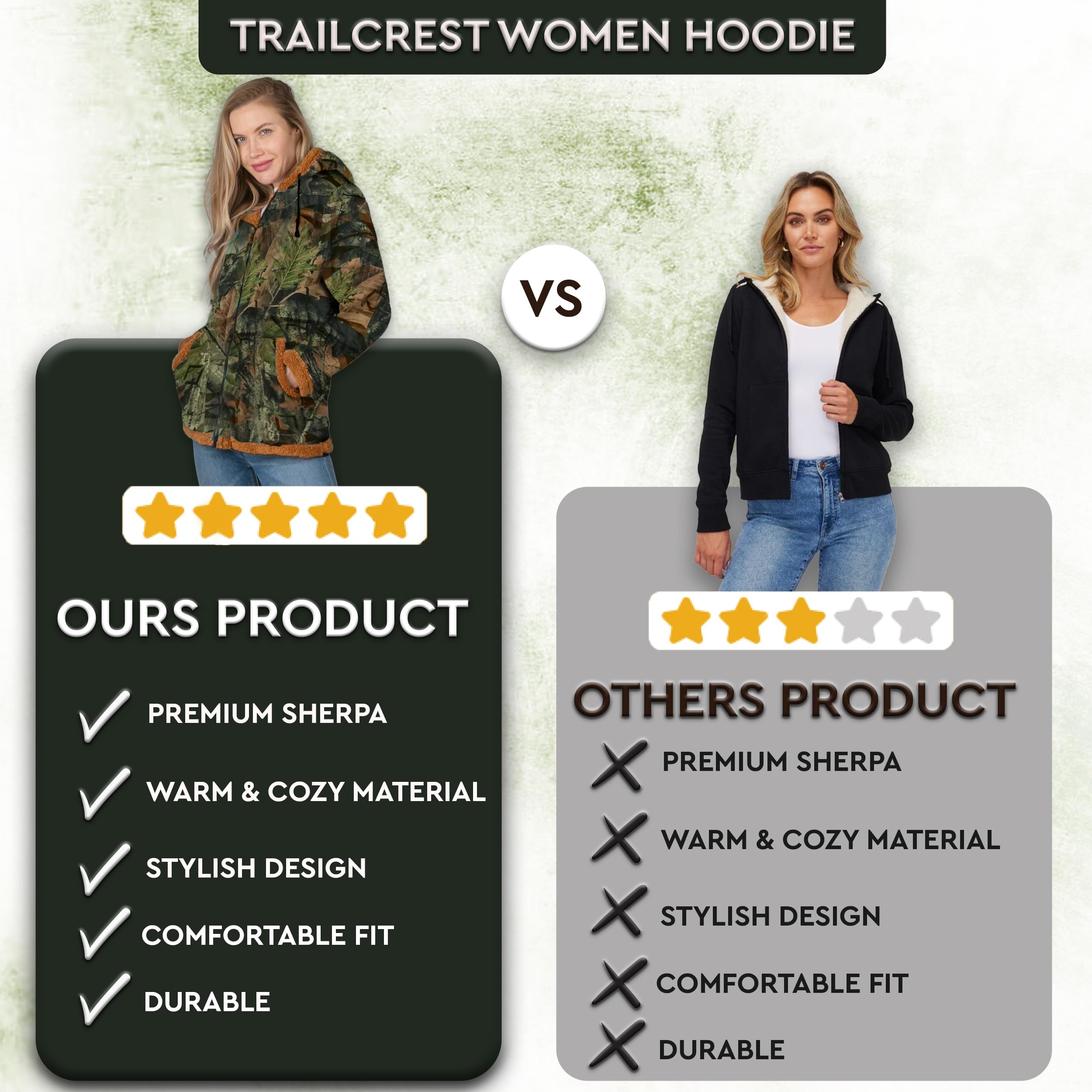 TrailCrest machine-washable coral fleece jacket features easy care and quick cleanups after trips.