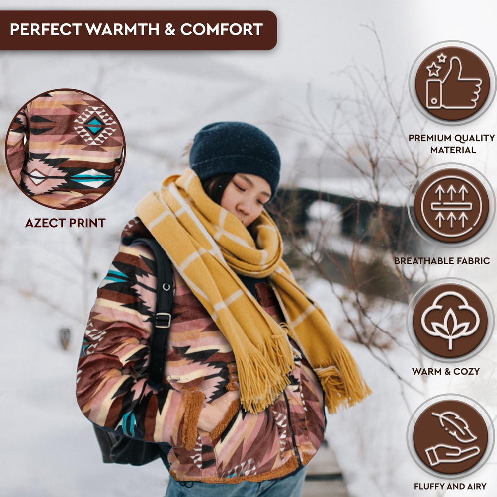 TrailCrest Nordic-pattern hoodie adds style while keeping you warm on trails